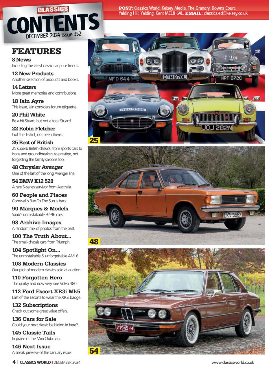 Classics World Preview Pages