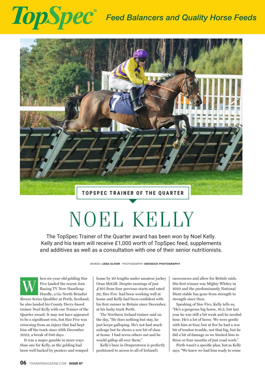 European Trainer Magazine - horse racing Preview Pages