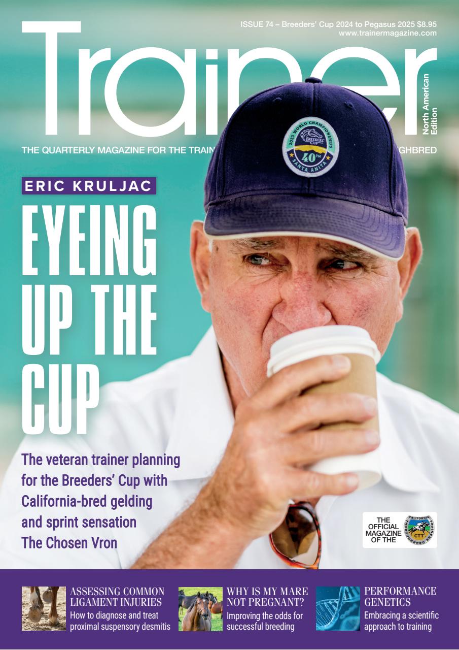 North American Trainer Magazine - horse racing Preview Pages