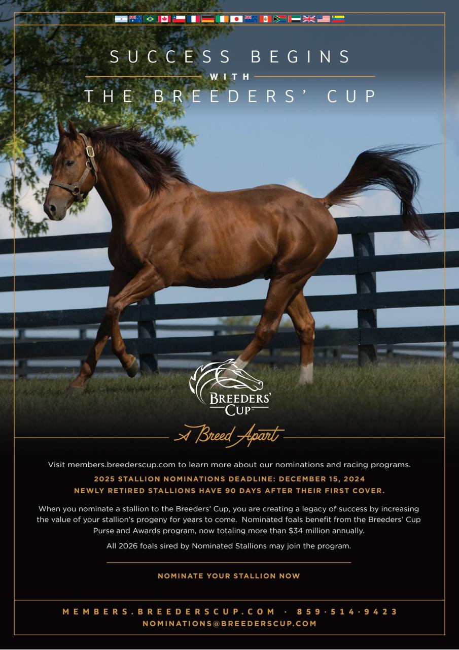 North American Trainer Magazine - horse racing Preview Pages