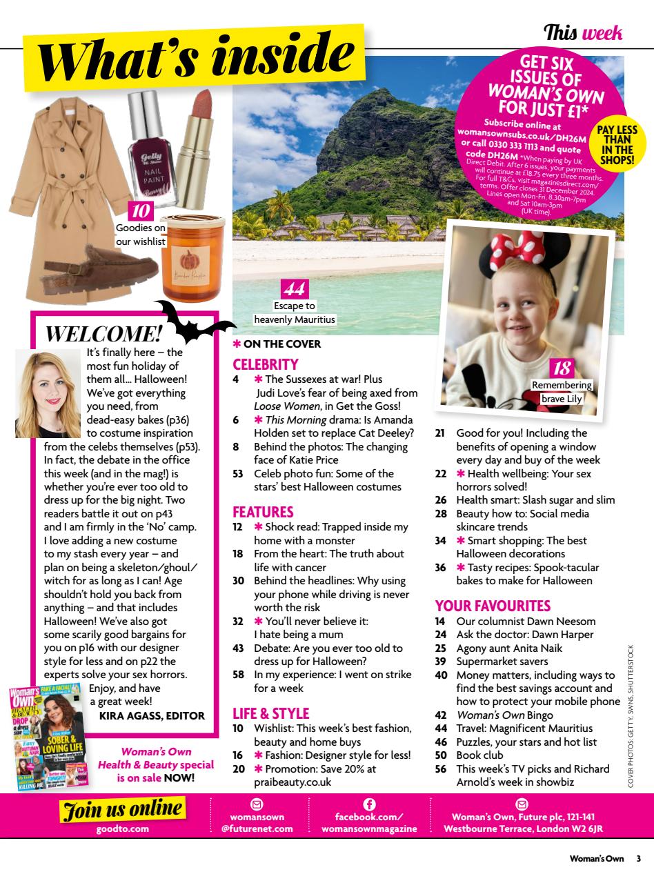 Woman's Own Preview Pages