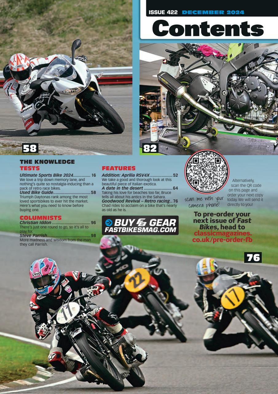 Fast Bikes Preview Pages