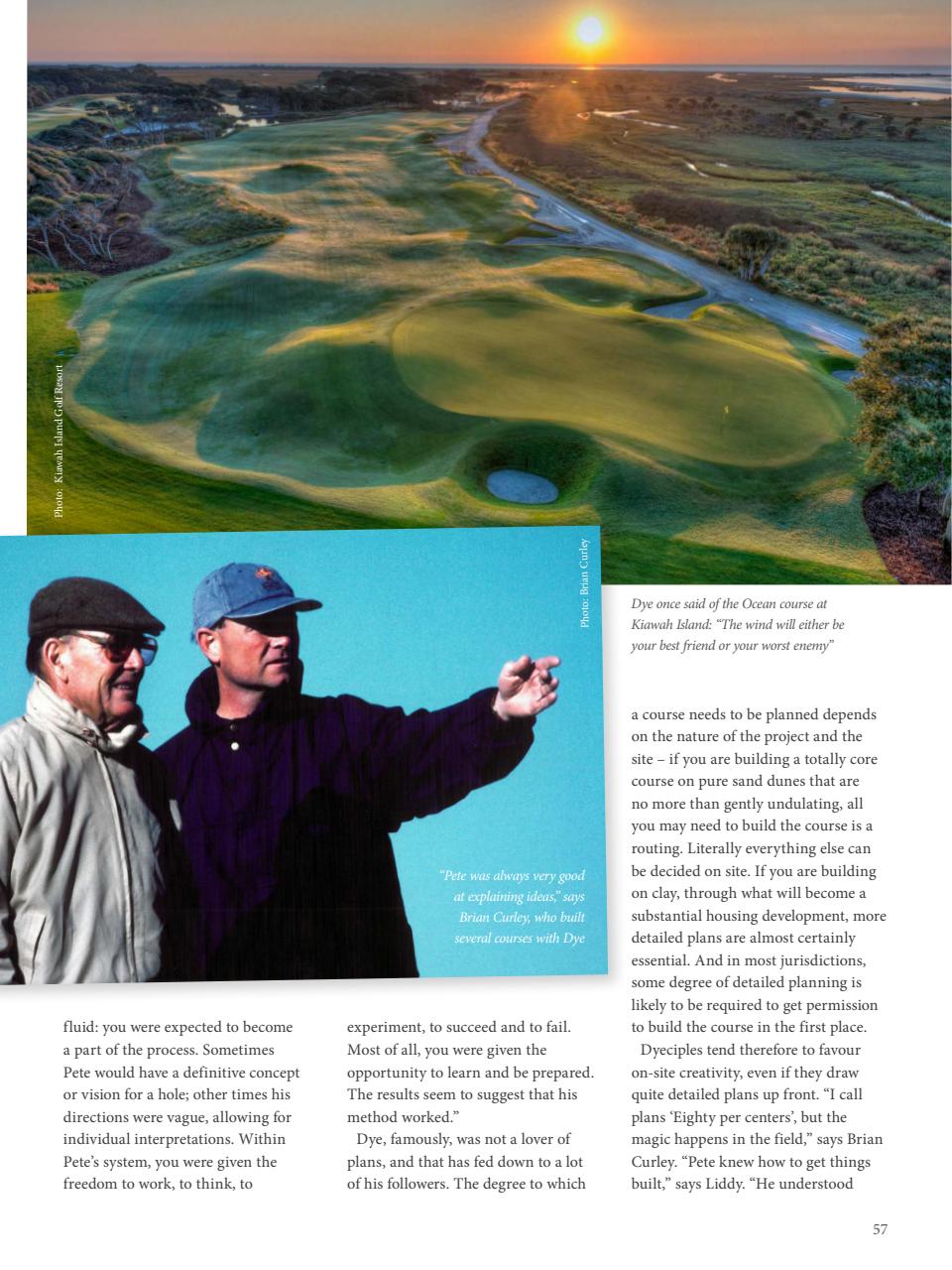 Golf Course Architecture Preview Pages