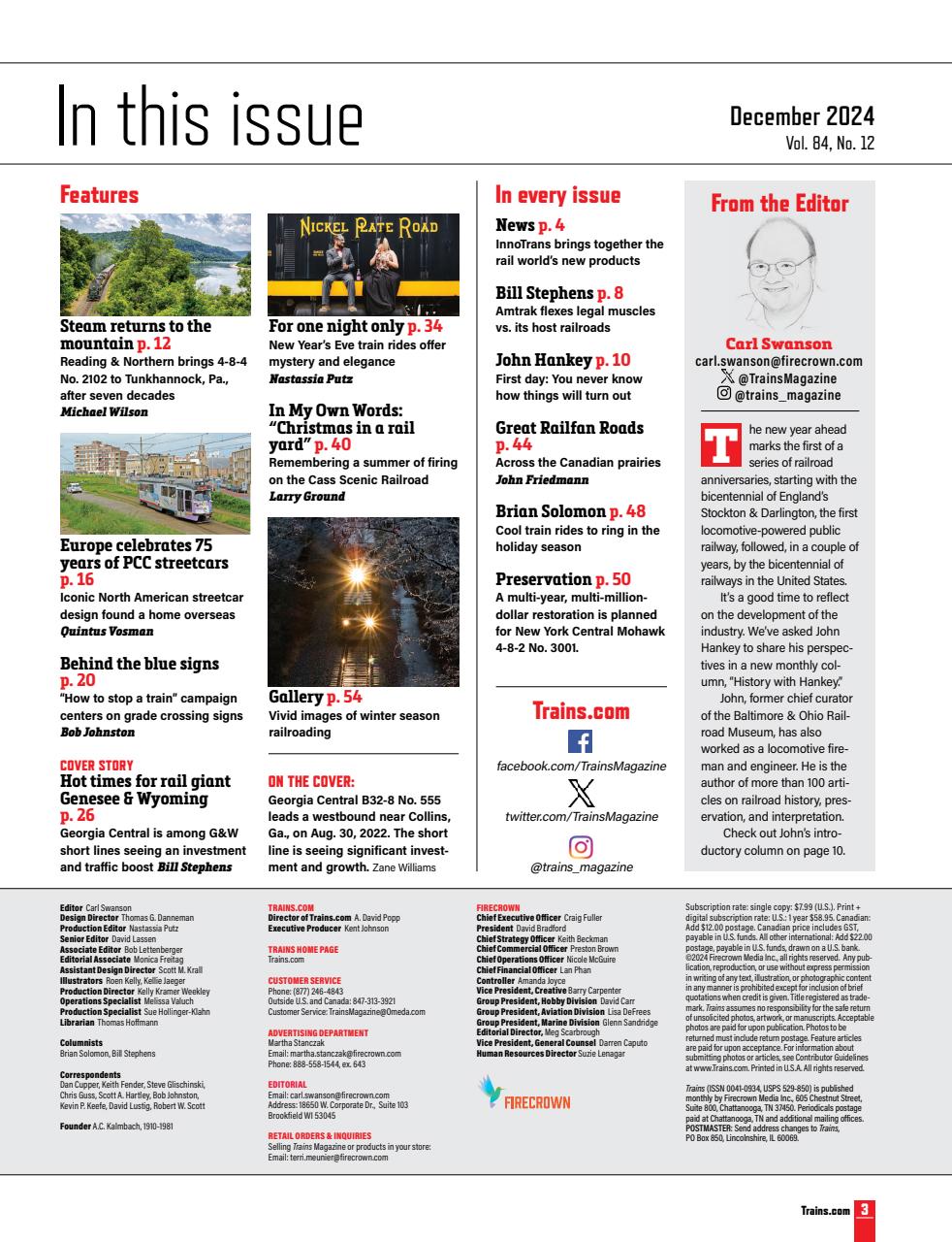 Trains Preview Pages