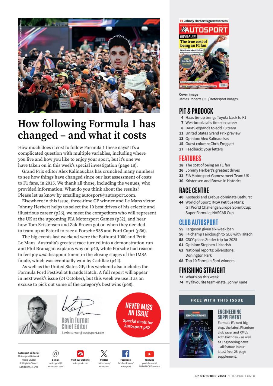 Autosport Preview Pages