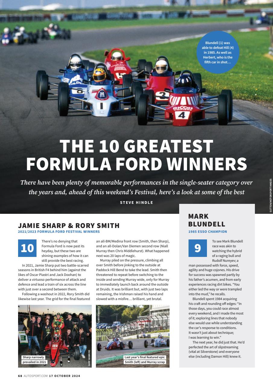 Autosport Preview Pages