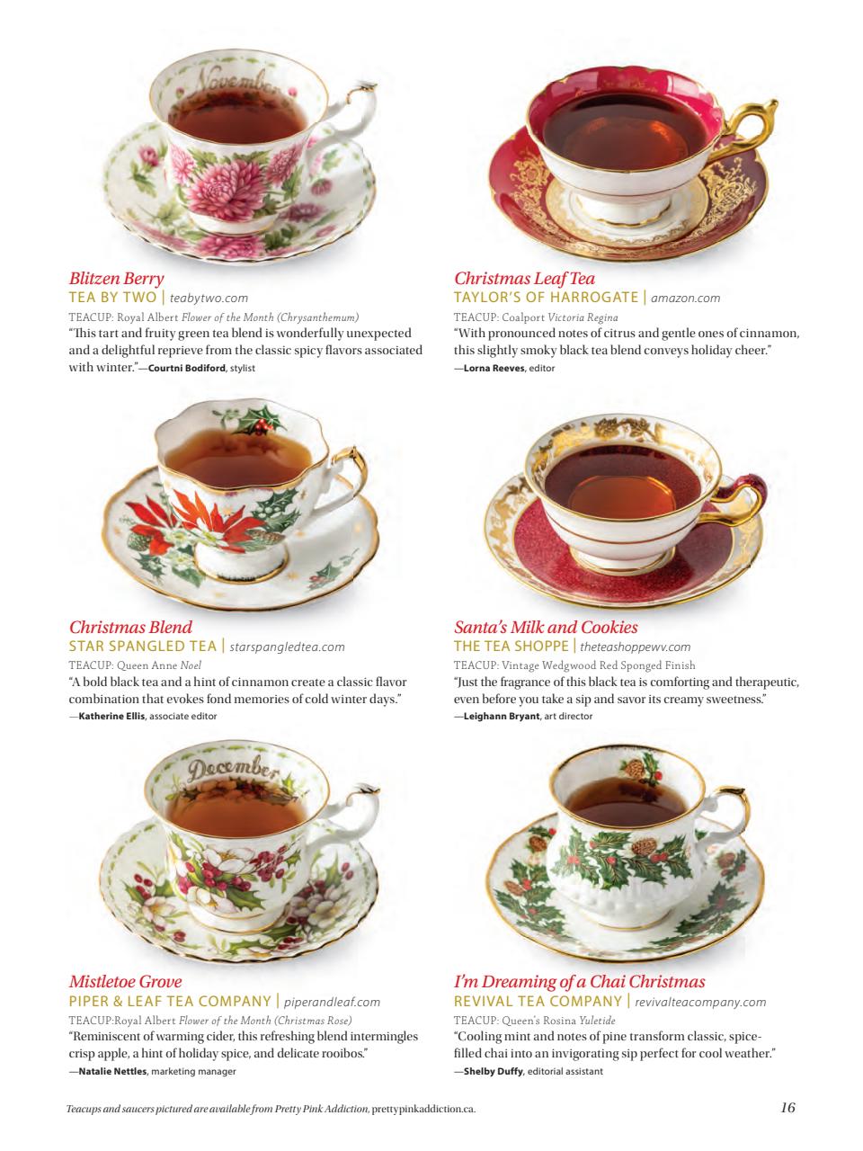 TeaTime Preview Pages