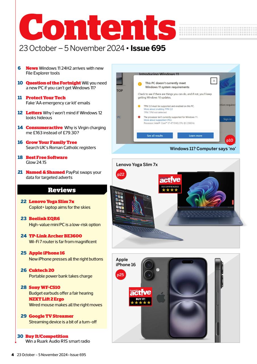 Computer Active Preview Pages