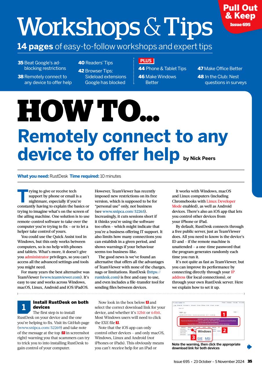 Computer Active Preview Pages