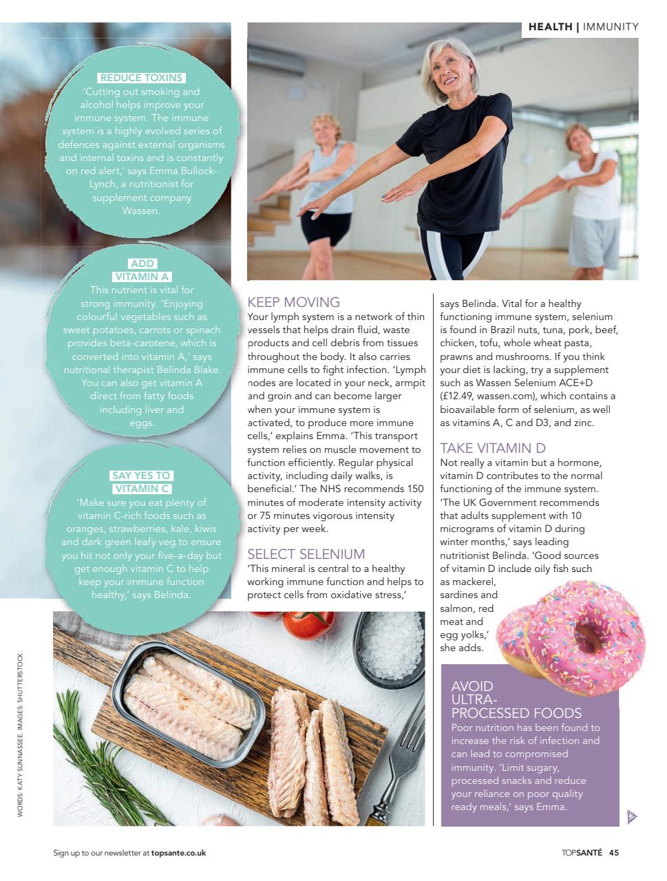 Top Sante Preview Pages