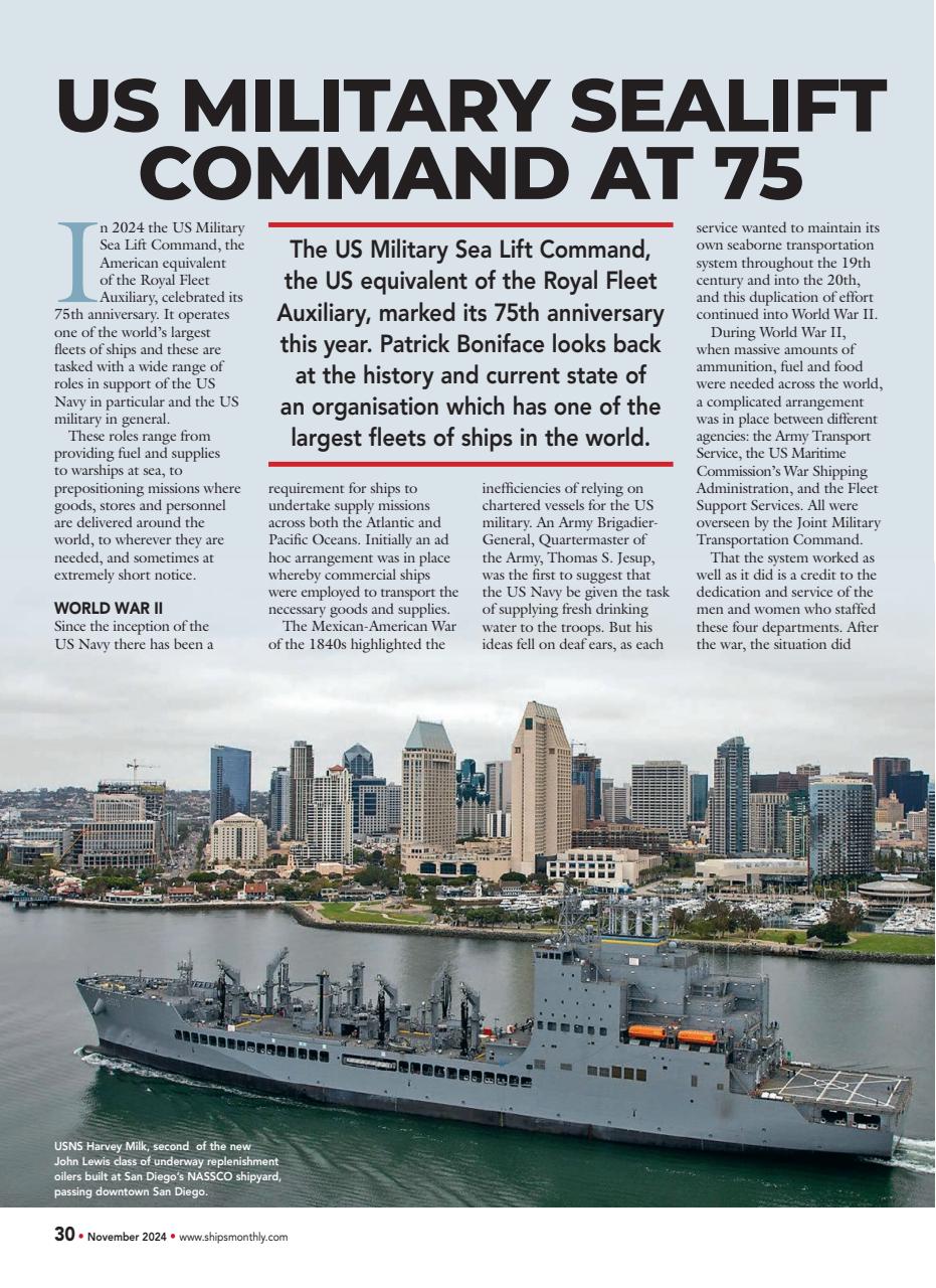 Ships Monthly Preview Pages