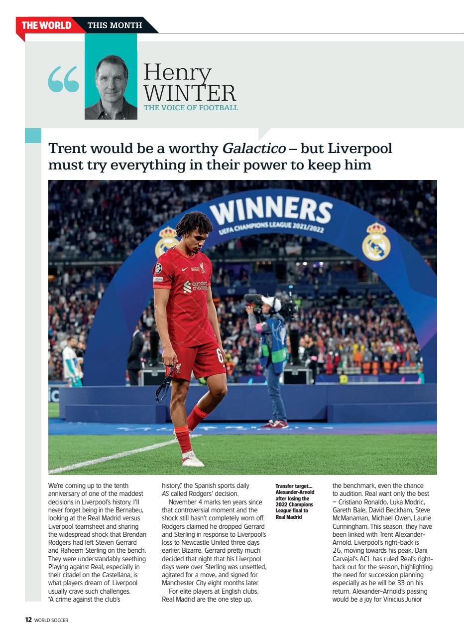 World Soccer Preview Pages