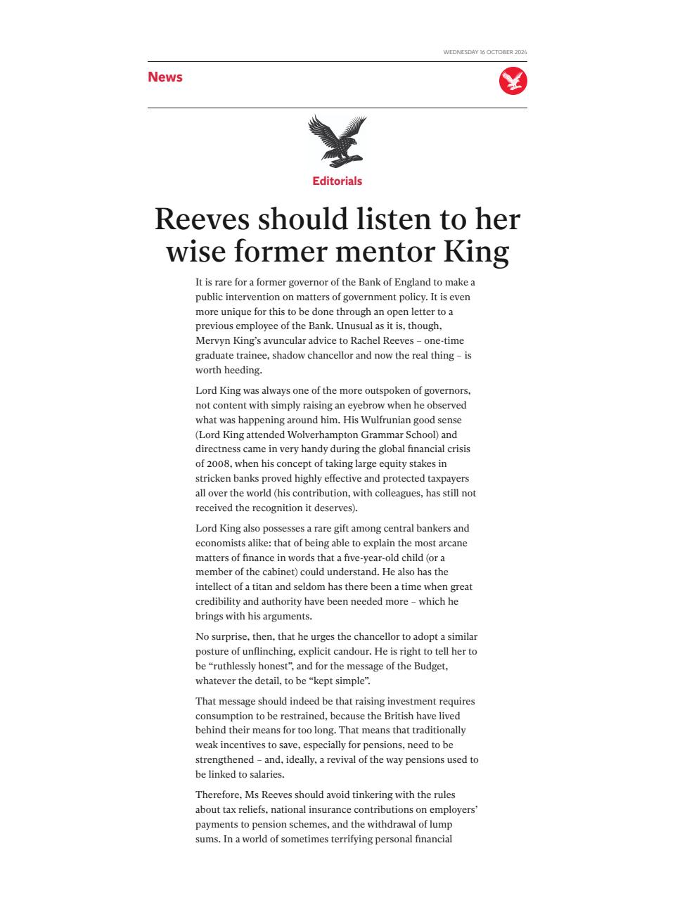 The Independent Daily Edition Newspaper Preview Pages