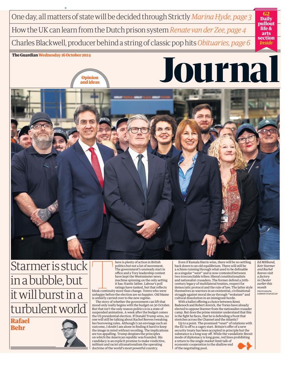 The Guardian Newspaper Preview Pages