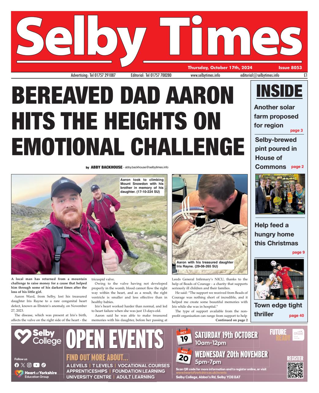 Selby Times Preview Pages