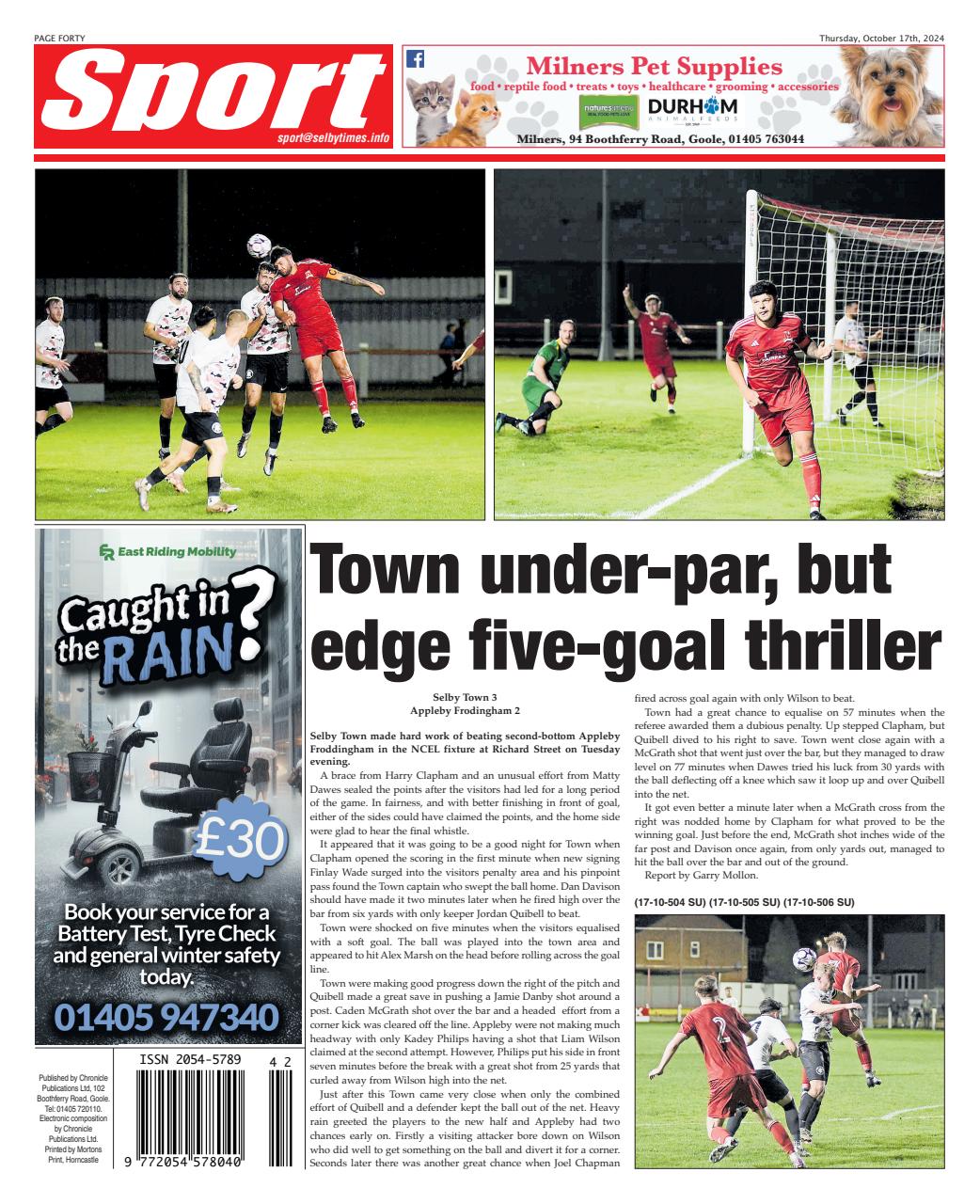 Selby Times Preview Pages