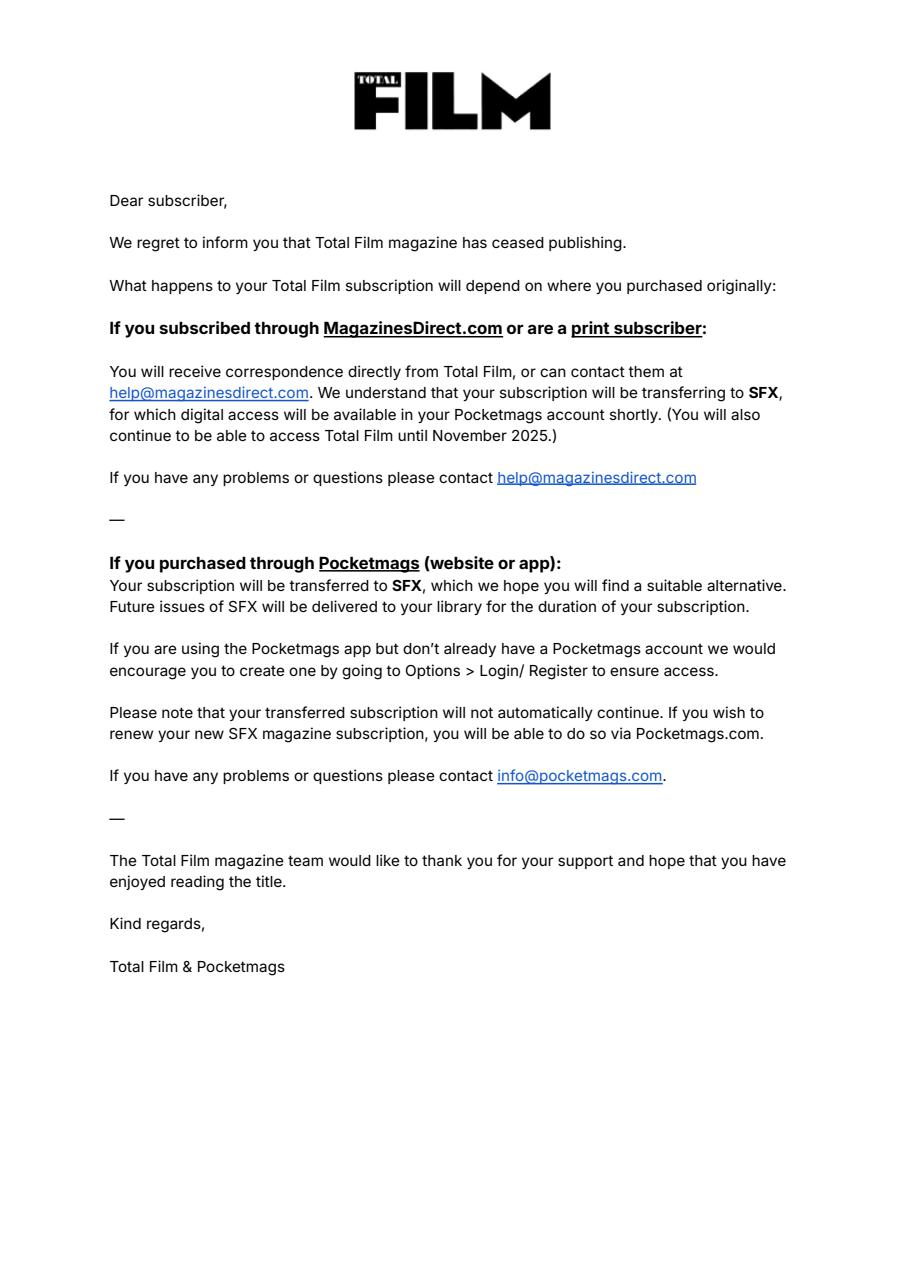 Total Film Preview Pages