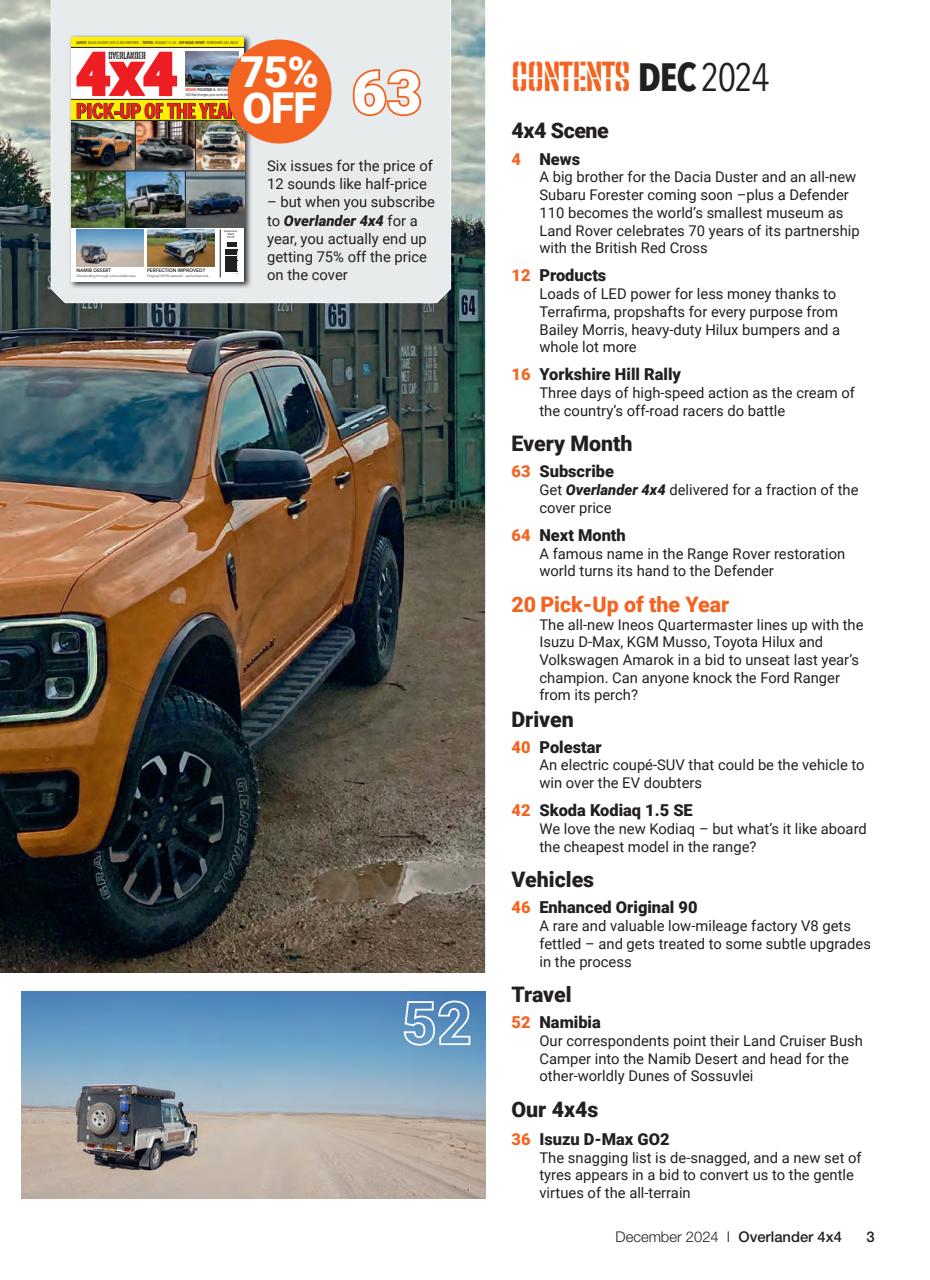 Overlander 4X4 Preview Pages