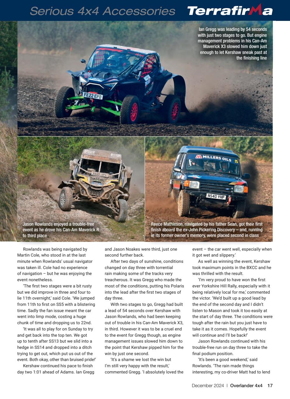Overlander 4X4 Preview Pages