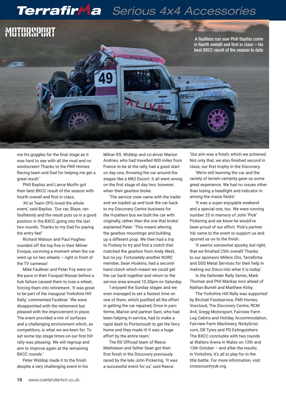 Overlander 4X4 Preview Pages
