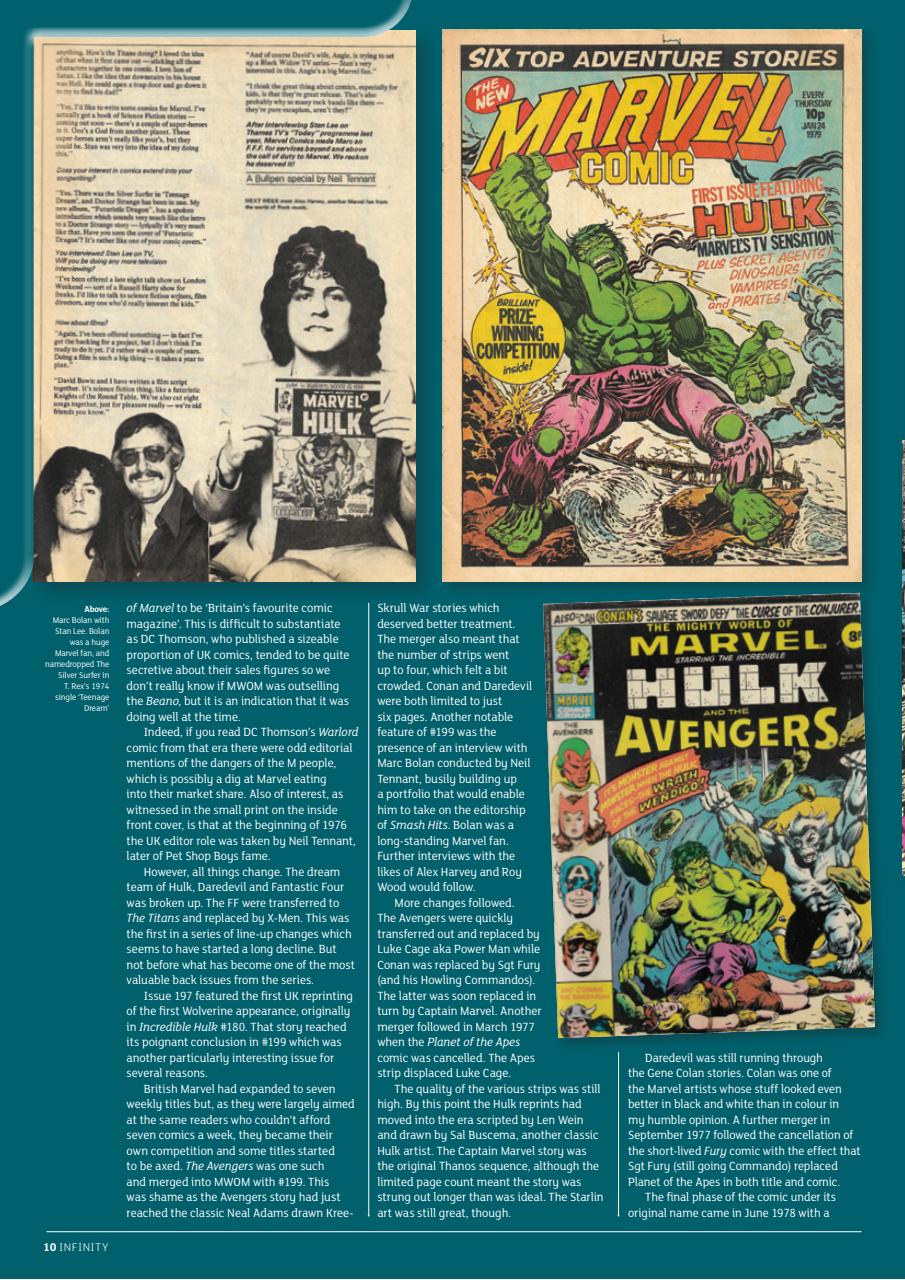 Infinity Magazine Preview Pages