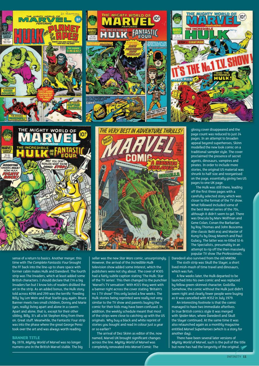 Infinity Magazine Preview Pages