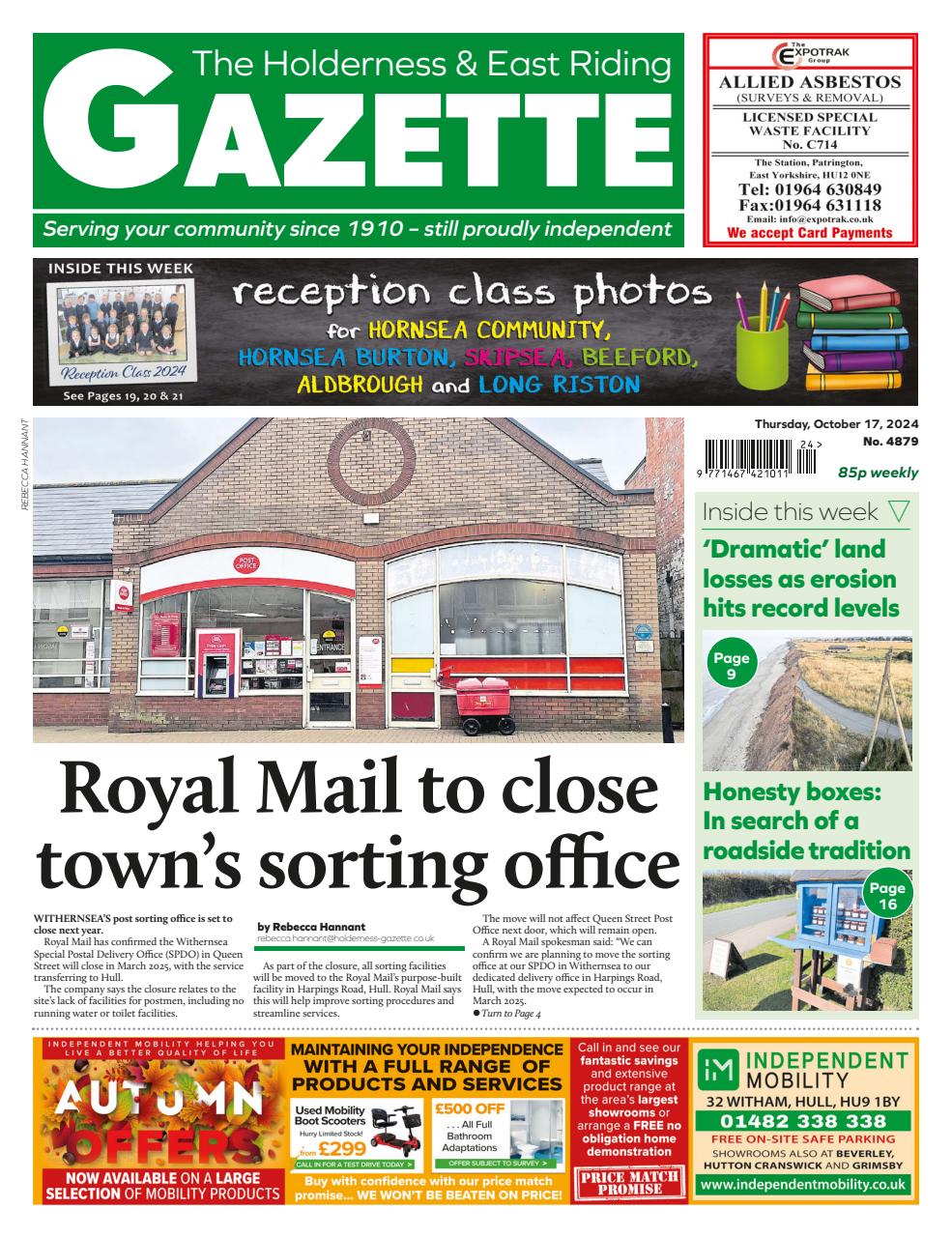 The Holderness & Hornsea Gazette Preview Pages