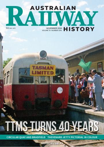 Australian Railway History issue 