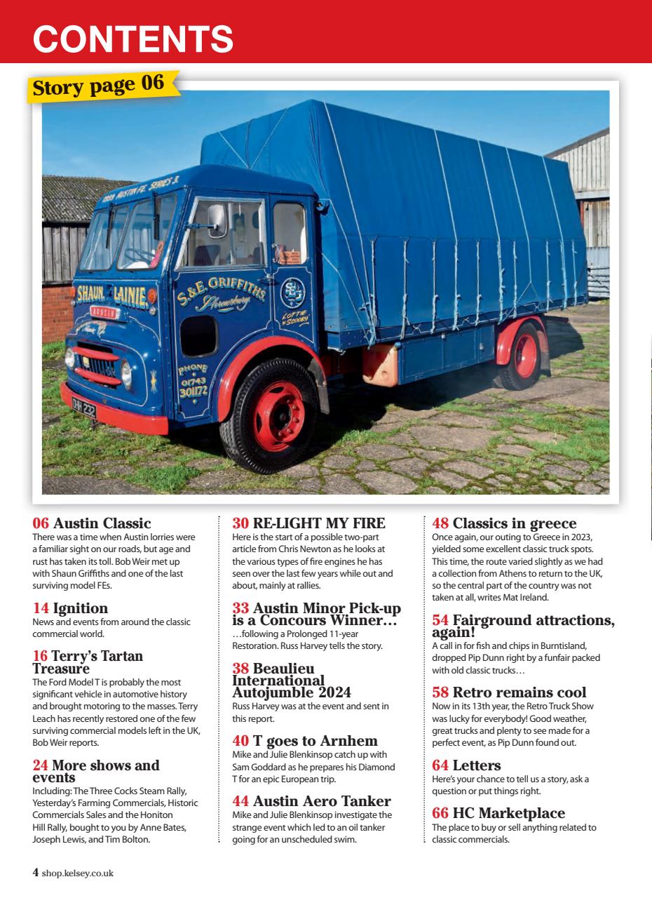 Heritage Commercials Magazine Preview Pages