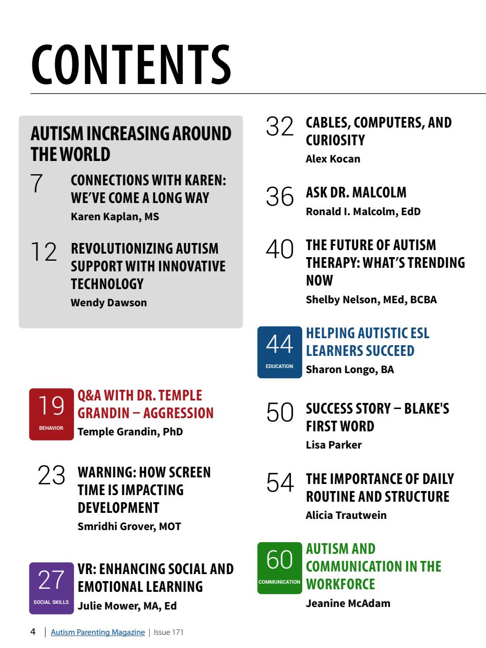 Autism Parenting Preview Pages