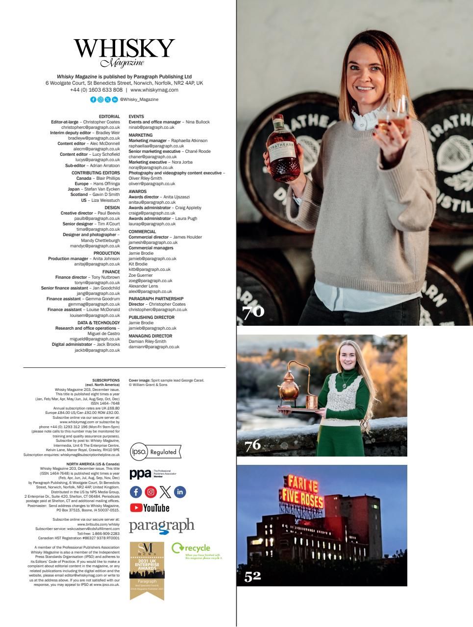 Whisky Magazine Preview Pages