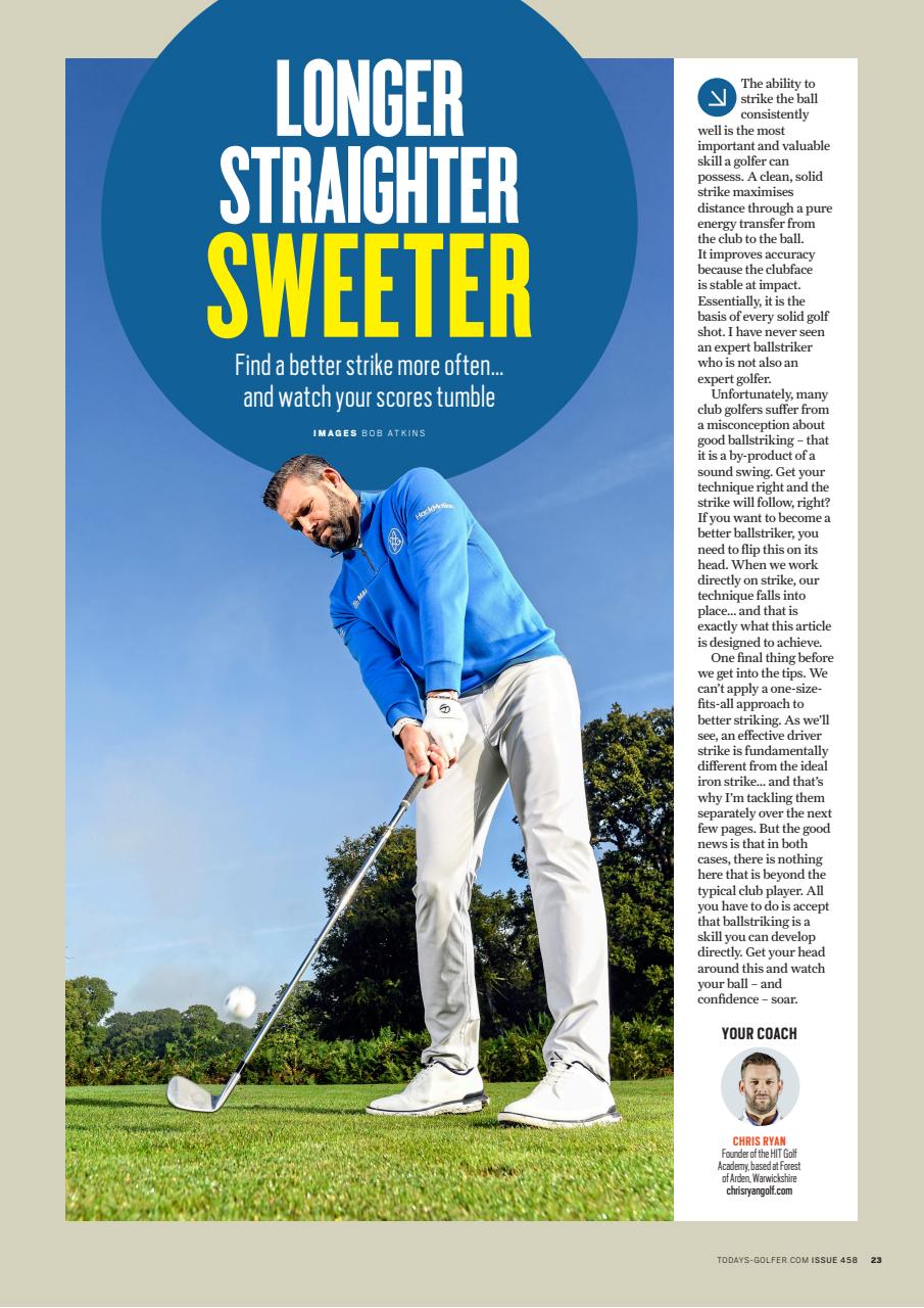 Today's Golfer Preview Pages