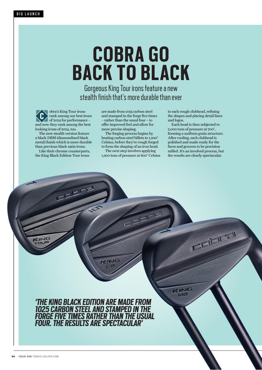 Today's Golfer Preview Pages