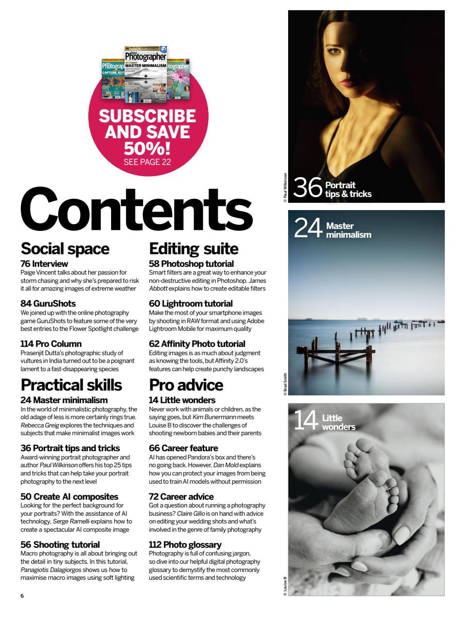 Digital Photographer Preview Pages