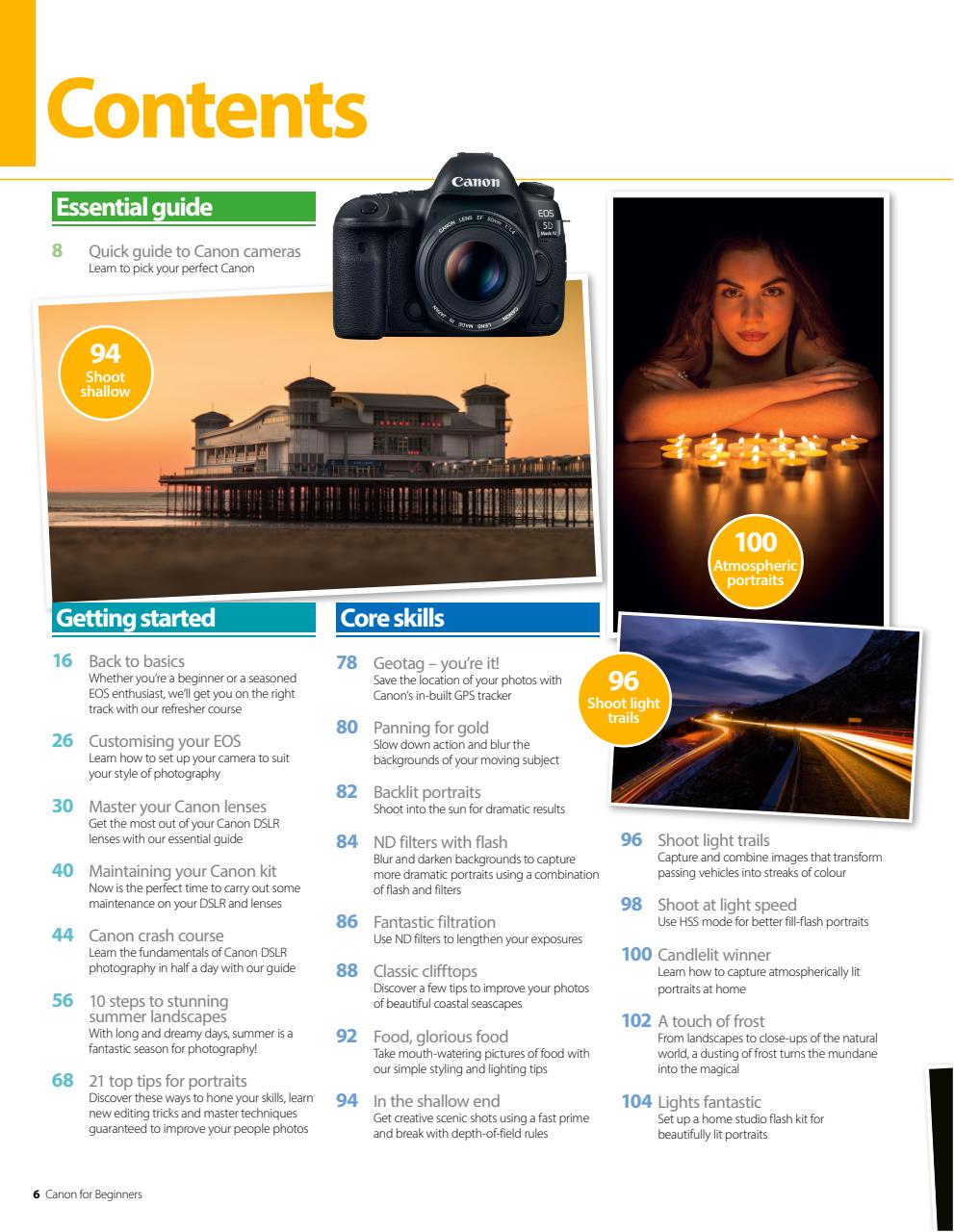 Photography Bookazine Preview Pages