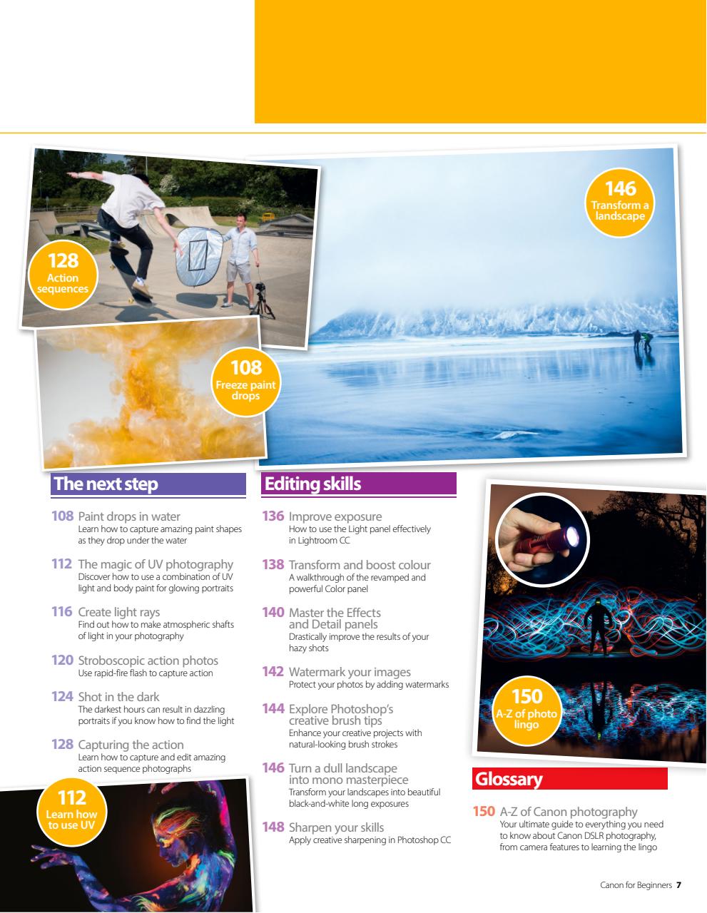 Photography Bookazine Preview Pages