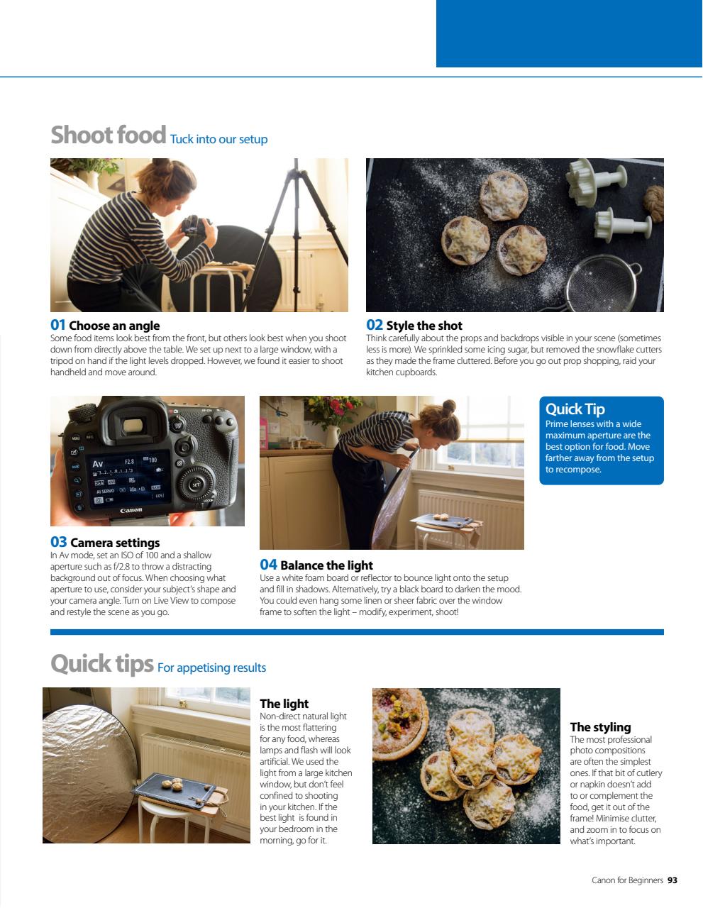 Photography Bookazine Preview Pages