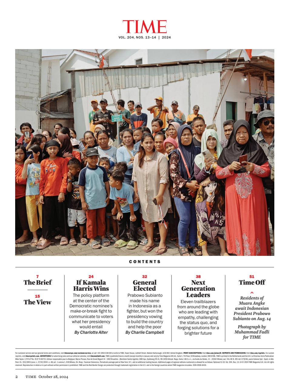 Time Magazine Preview Pages