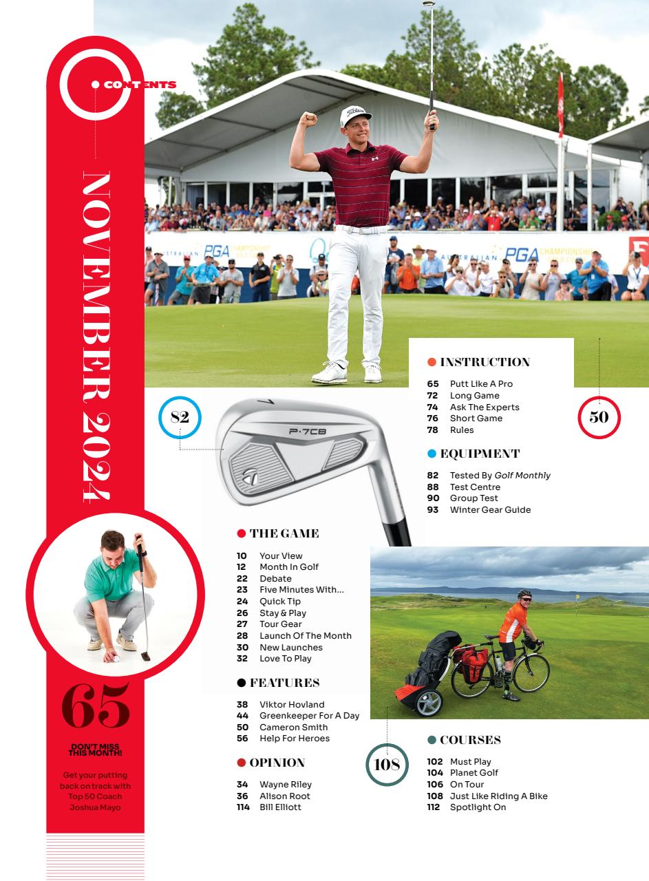 Golf Monthly Preview Pages