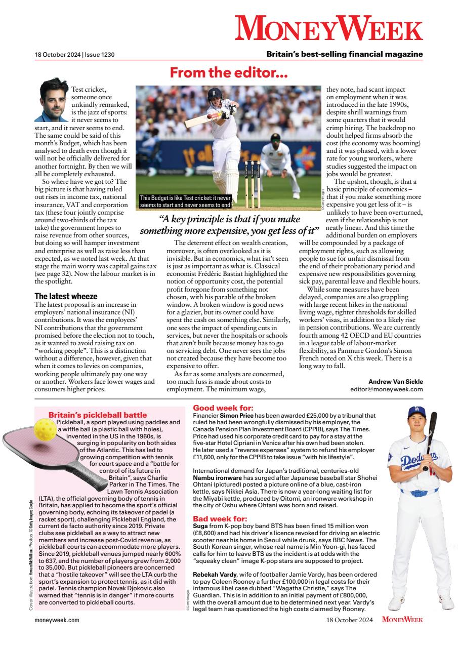 MoneyWeek Preview Pages