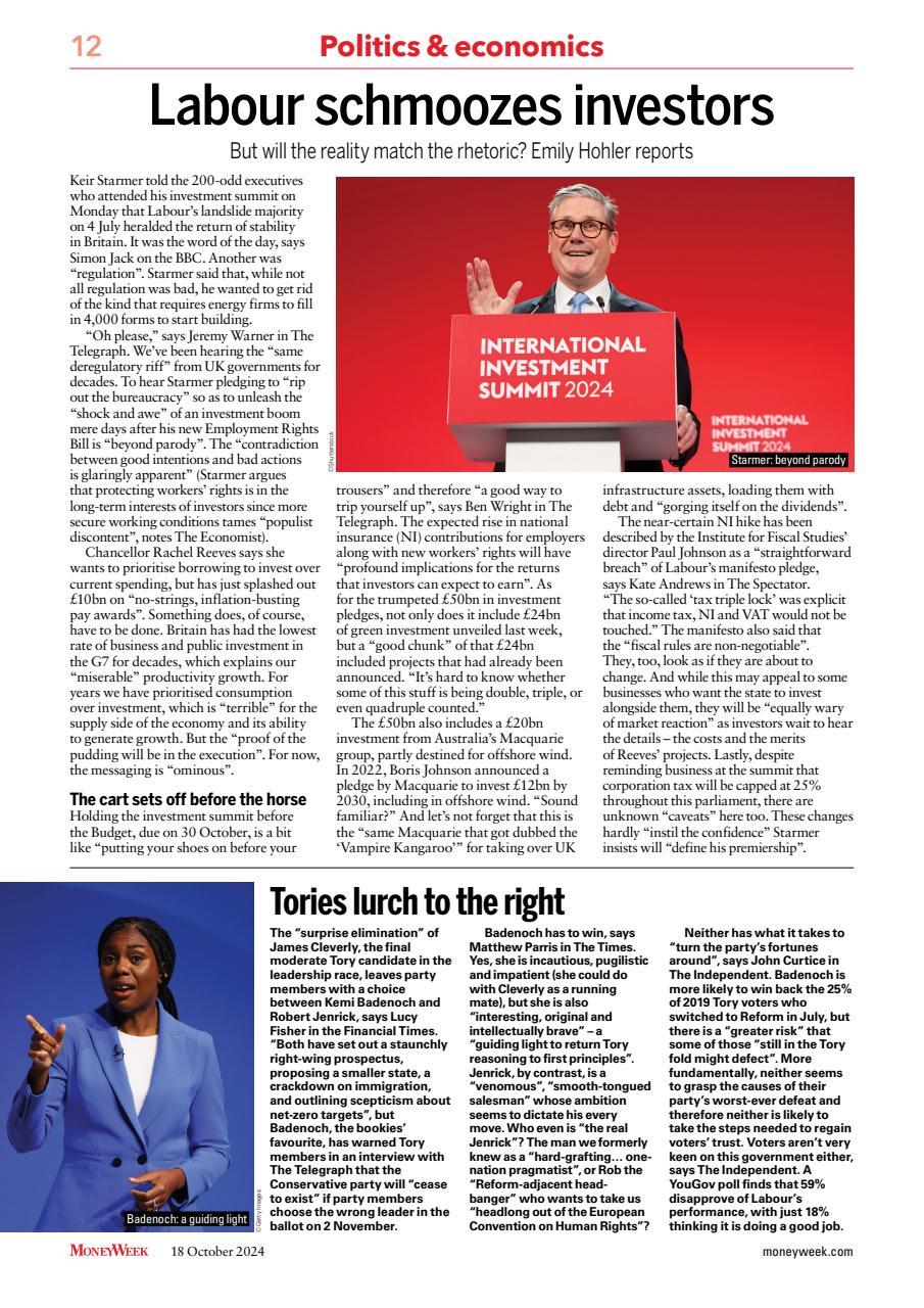 MoneyWeek Preview Pages