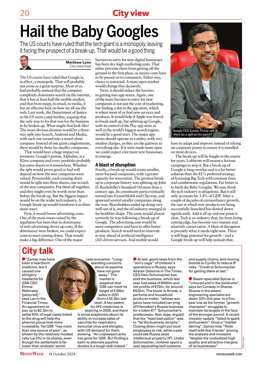 MoneyWeek Preview Pages