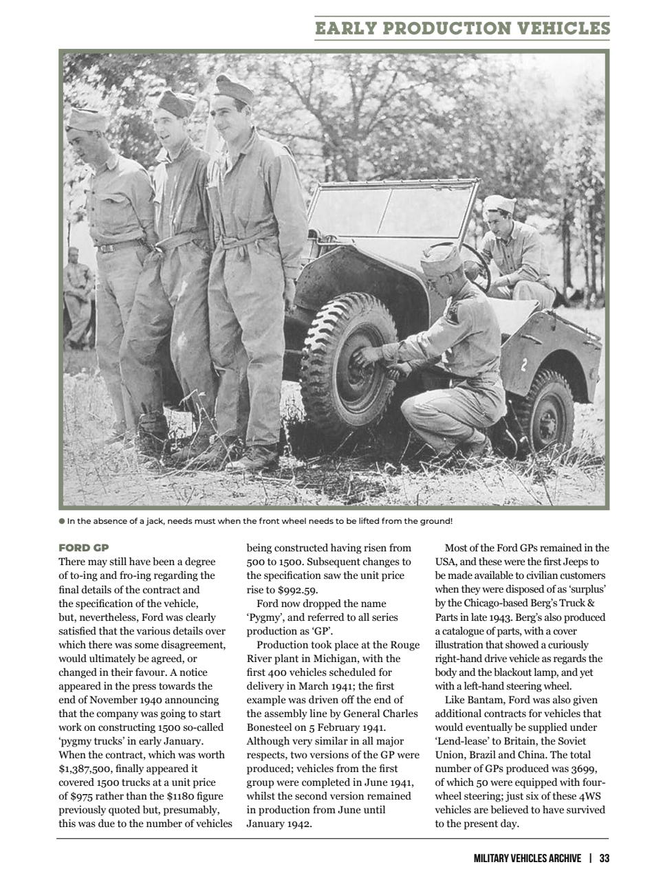 Military Vehicles Archive Preview Pages