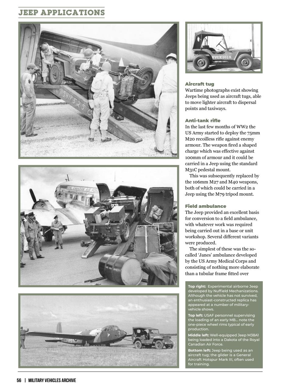 Military Vehicles Archive Preview Pages