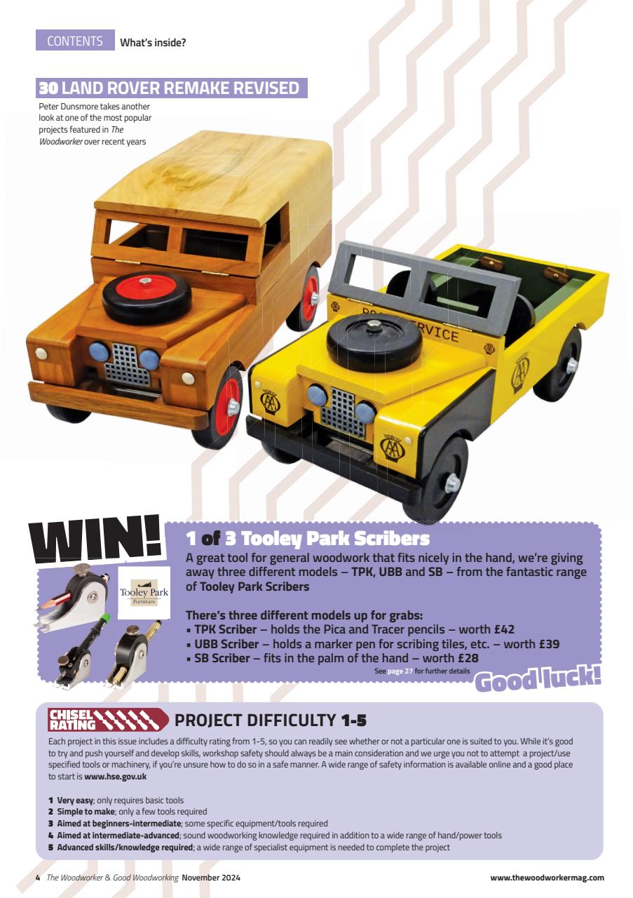 The Woodworker Magazine Preview Pages