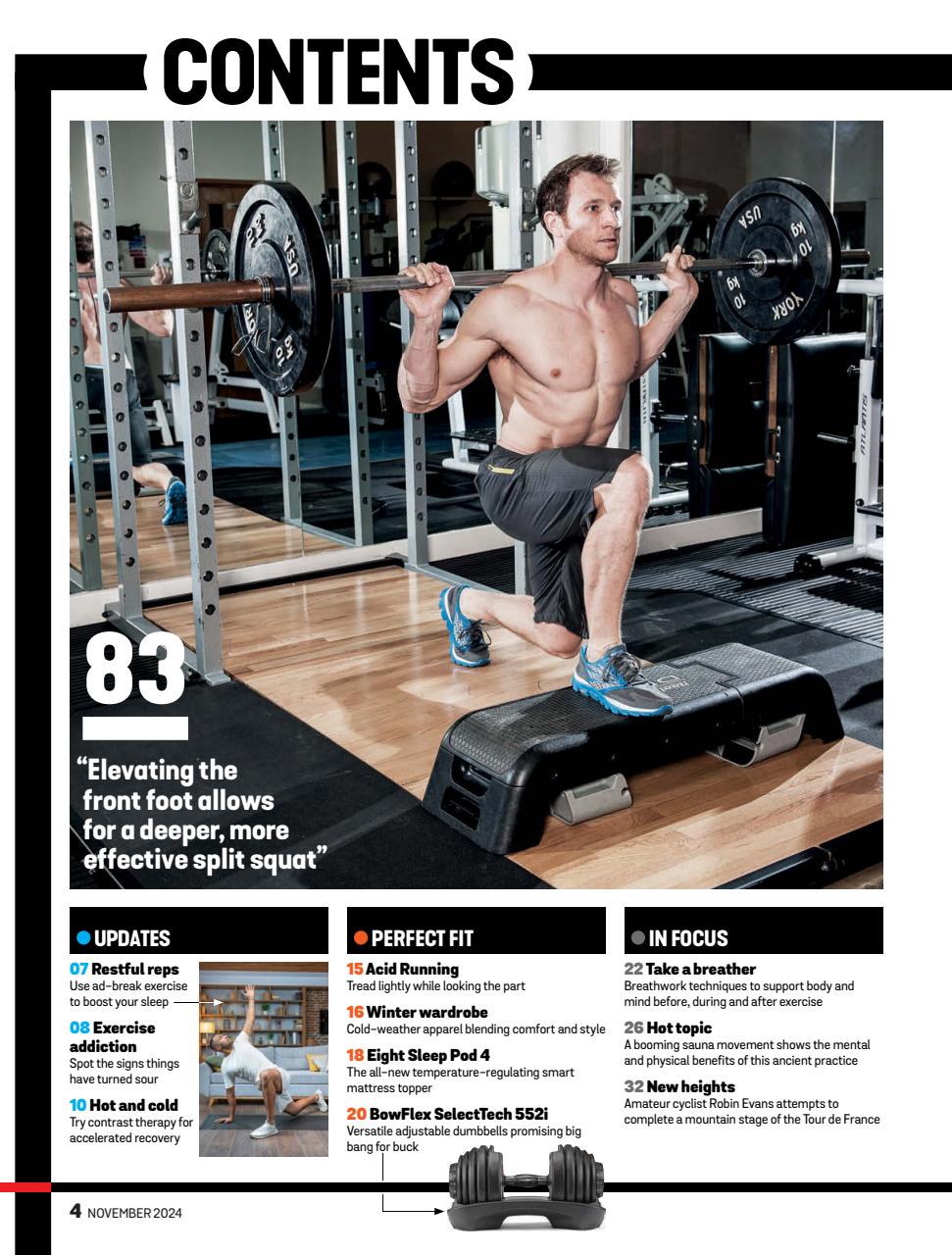 Men's Fitness Preview Pages