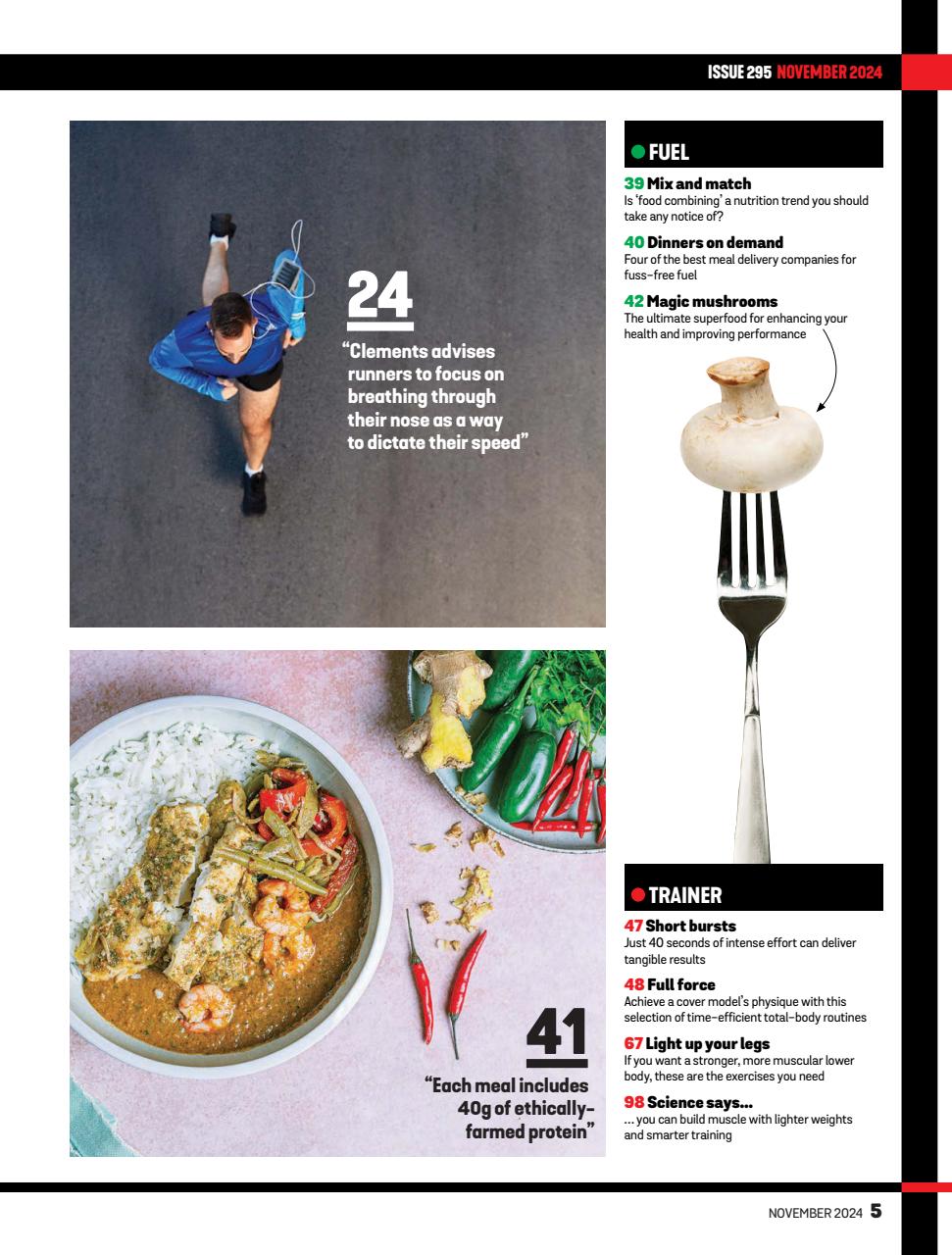 Men's Fitness Preview Pages