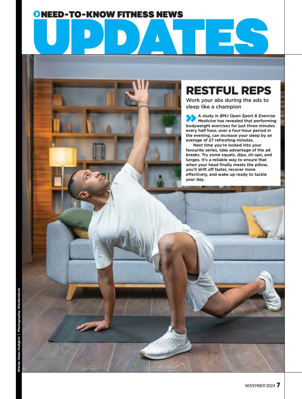 Men's Fitness Preview Pages