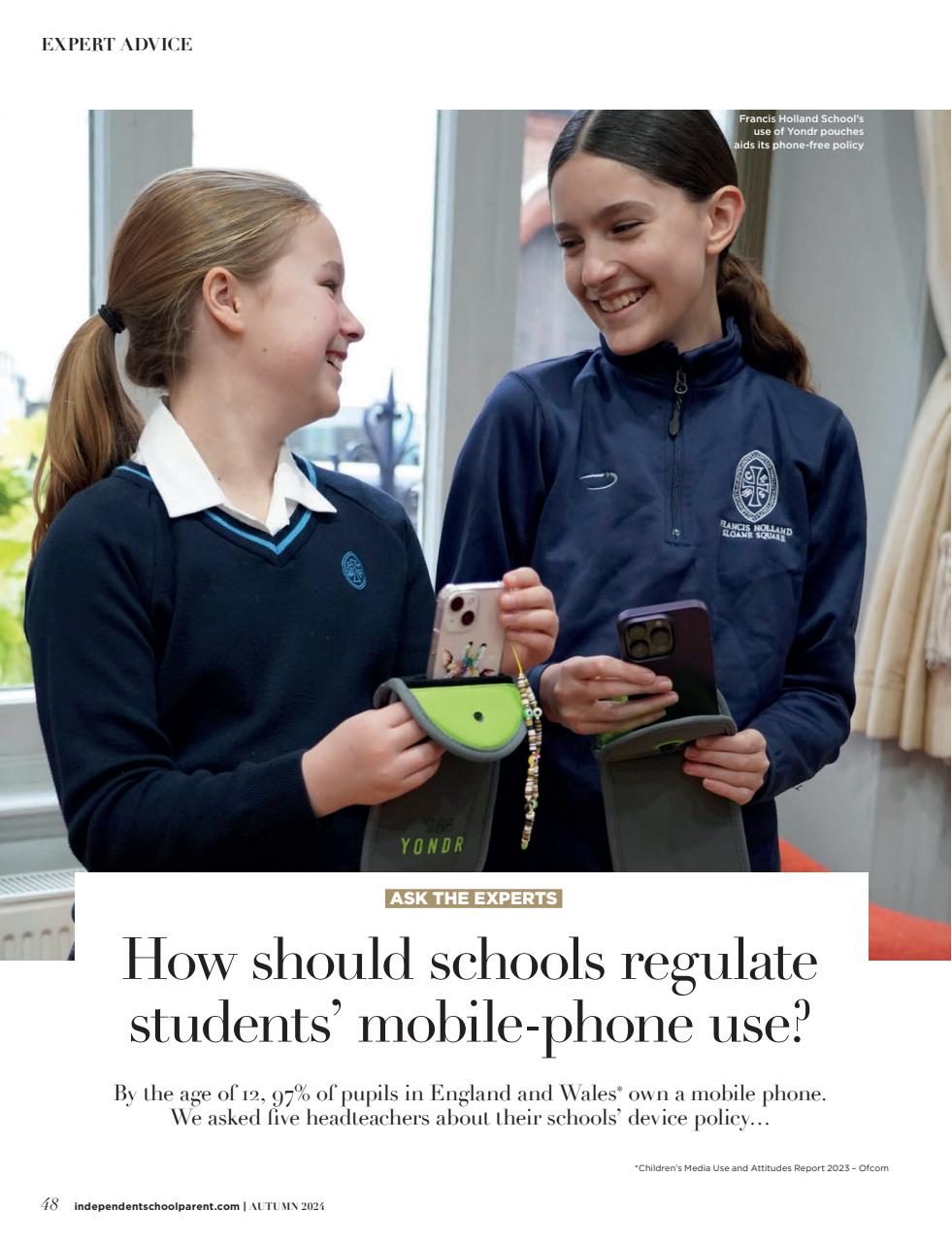 Independent School Parent Preview Pages