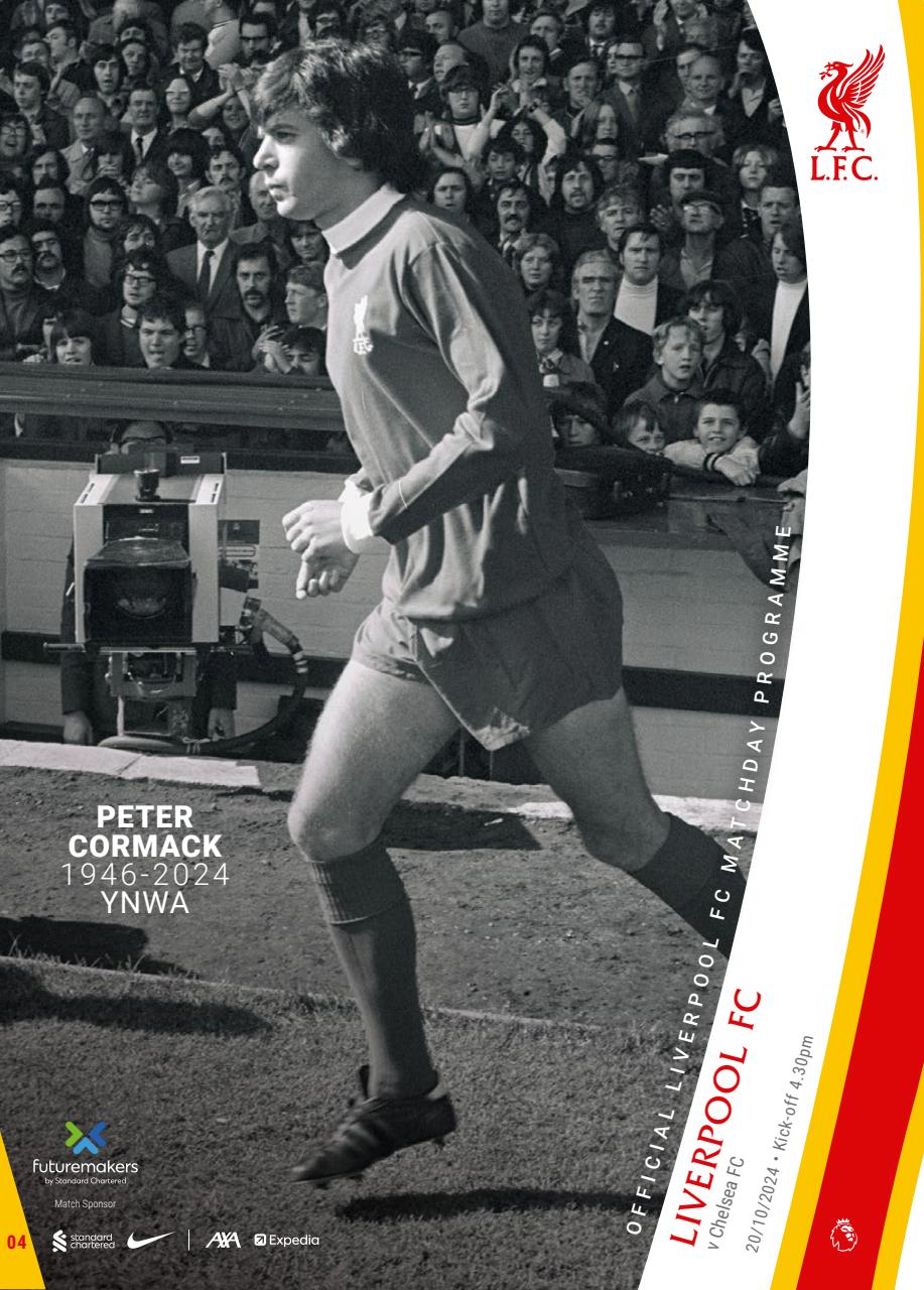 Liverpool FC Programmes Preview Pages